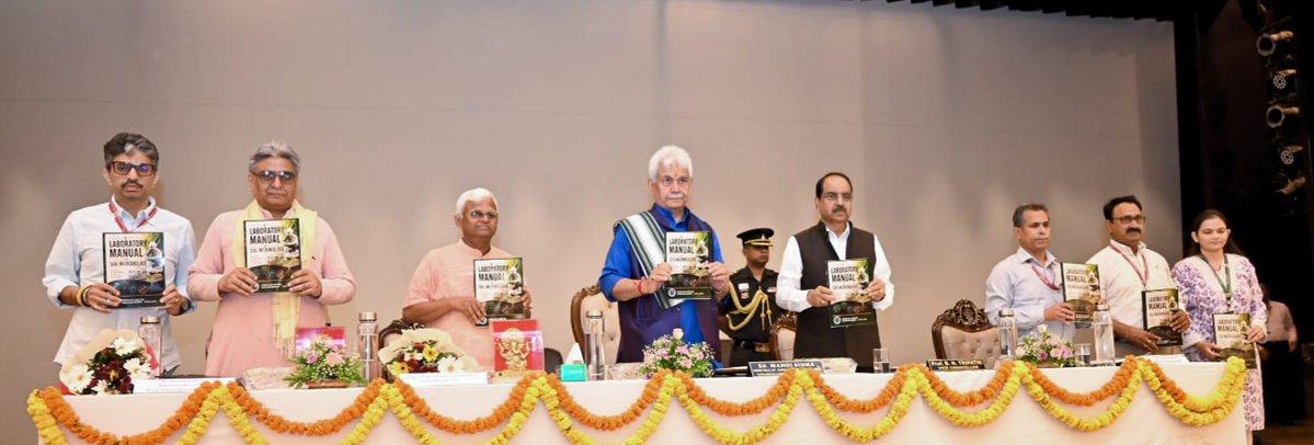 manojsinha_'s tweet photo. Today inaugurated the National Seminar on Millets Mission to build healthy ecosystem and sustainable food systems in Jammu Kashmir. Guided by the Hon’ble Prime Minister Shri Narendra Modi Ji's vision of Shree Anna, we are nurturing climate-resilient agriculture, empowering small farmers and women entrepreneurs, and restoring our heritage of nutritious food. Millets are not merely crops but they are instruments of health, sustainability, and self-reliance. Let us together ensure that every plate carries nourishment and every village carries hope.