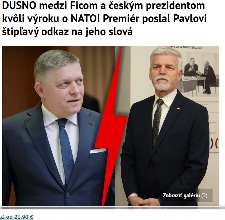 PaloMacko's tweet photo. Na prvý pohľad by sa mohlo zdať, že Robert Fico sa zbláznil, ak tvrdí, že "Český prezident Petr Pavel by ako bývalý generál NATO rád bojoval". 

V skutočnosti je to ale bezcharakterný boľševický politik, odkojený na mlieku KSČ a KGB, ktorý sa spolu s kumpánmi chce len vyhnúť spravodlivému trestu za to, čo všetko voči konkrétnym osobám aj voči našej drahej vlasti napáchali. 

Jeho falošný krik po mieri, nie je nič iné ako ozvena boľševických hesiel "Svetu mier!" z éry komunistického režimu. Ficov boľševický mier sme videli v praxi v roku 1956 v Maďarsku, 1968 v Československu, 1979 v Afganistane, 1981 v Poľsku, 1991 v Moldavsku... 

Ak by som Ficov výrok bral vážne a doslova, tak slovenský premiér vlastne hovorí, že 
- policajti sú zločinci, ktorí chcú vraždiť a lúpiť,
- spravodajci sú teroristi, 
- lekári a sestričky sú psychopati, ktorí chcú mučiť ľudí,
- hasiči sú podpaľači. 

Sú to nebezpečné výplody chorej mysle extrémistického politika. Pravda je ďaleko jednoduchšia - Robert Fico je toxický politik, ktorý predstavuje extrémnu hrozbu pre bezpečnosť a životy miliónov ľudí na Slovensku.