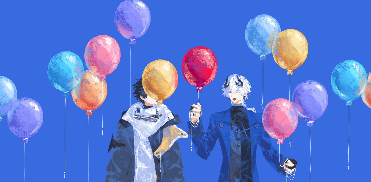 harekishin_14's tweet photo. Border
是要在CP33首发的插画本的新刊封面
#管ルダ #管希  #EnDashir https://t.co/nv3lZXXNjd