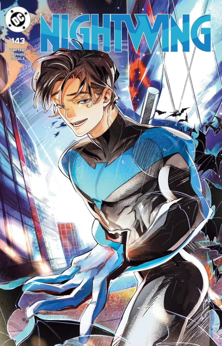 dcuworld's tweet photo. Nightwing #143 variant by Tokitokoro! https://t.co/Ord6z9vIAd