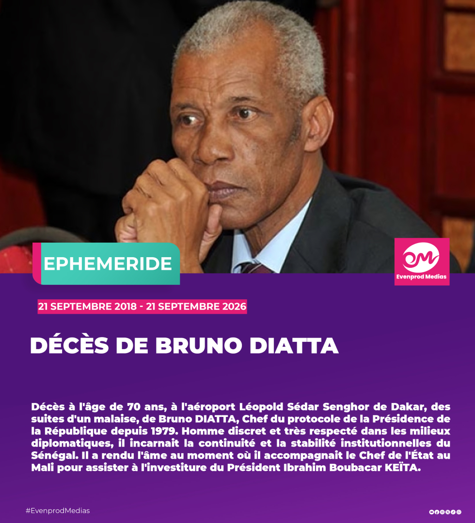 EvenProdMedia's tweet photo. 📸 Vos éphémérides du jour
🧐 Une dose de culture générale quotidienne à ne pas manquer ! Enregistrez ce post pour enrichir vos connaissances ! 💾
#Senegal #Evenprod #Ephemeride #HistoireDuSenegal #SerigneCheikhTidianeSyAlMaktoum #SerigneTouba #BrunoDiatta https://t.co/VOaUBpWJQN