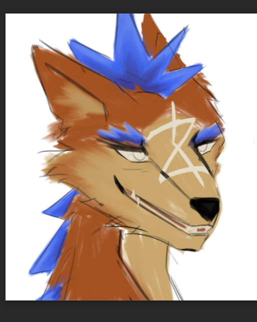 FelixHeruDraw's tweet photo. WIP (my new fursona https://t.co/0ssiAjj3mJ