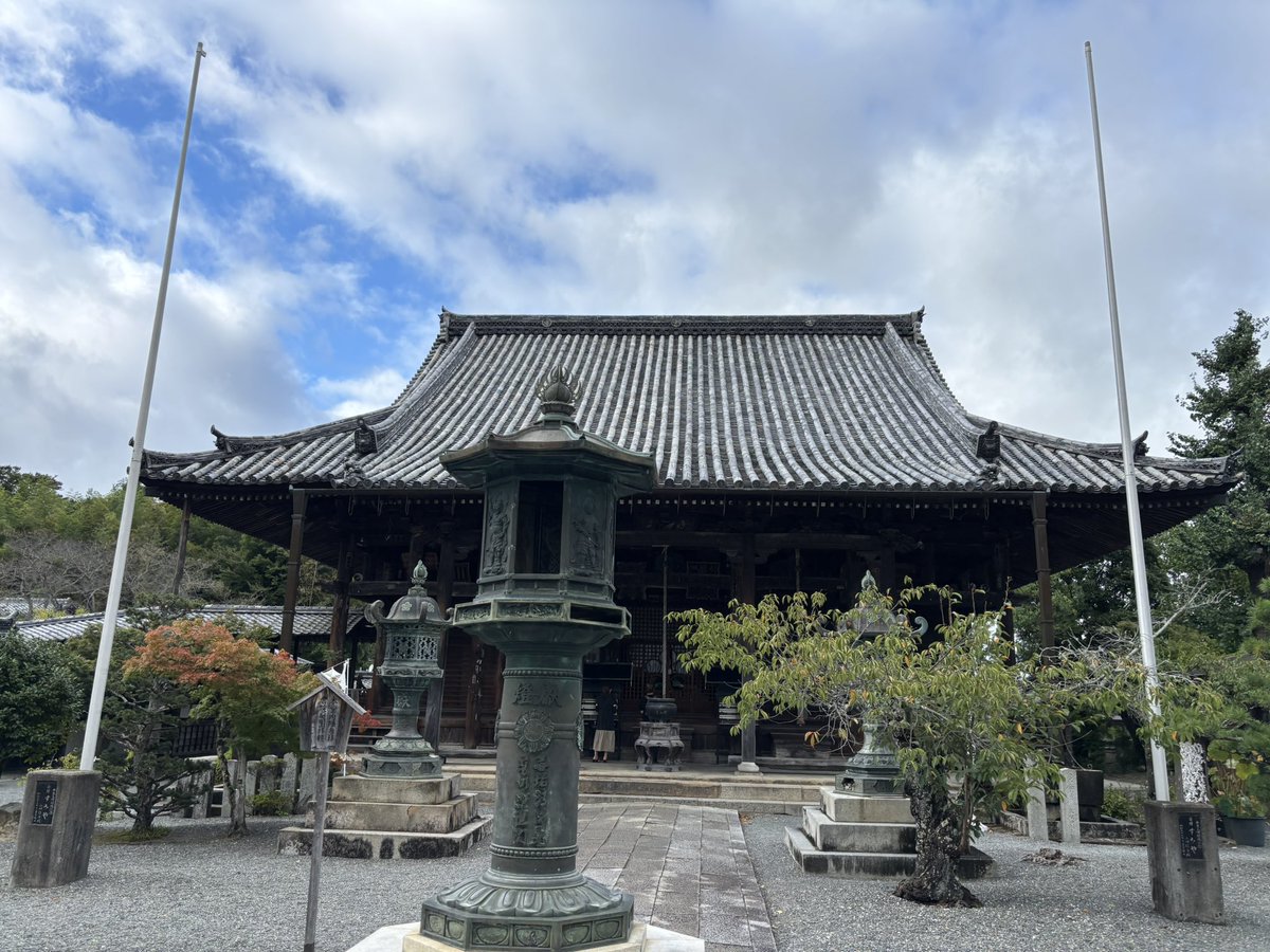 YasumasaSakaki's tweet photo. 西国三十三所21番の穴太寺へ
涅槃像を撫でれました！
龍谷ミュージアムで邪鬼を抱いて、涅槃像を撫でて…
仏像と直でふれあう1日でした https://t.co/Hi0ofWNQFV