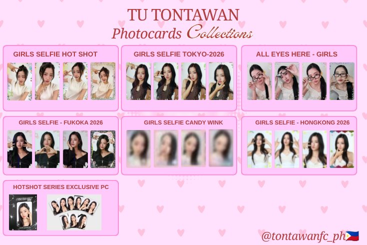 tontawanfc_ph's tweet photo. Look at these gorgeous tontawan photocard collections! 🌸✨

Apologies for the blurry parts on some of the PCs, we’ll update them with HD pic soon once the PC'S got released! Enjoy, intuyou's📸🤍

#tontawan #intuyou https://t.co/IGtKWIRoBY