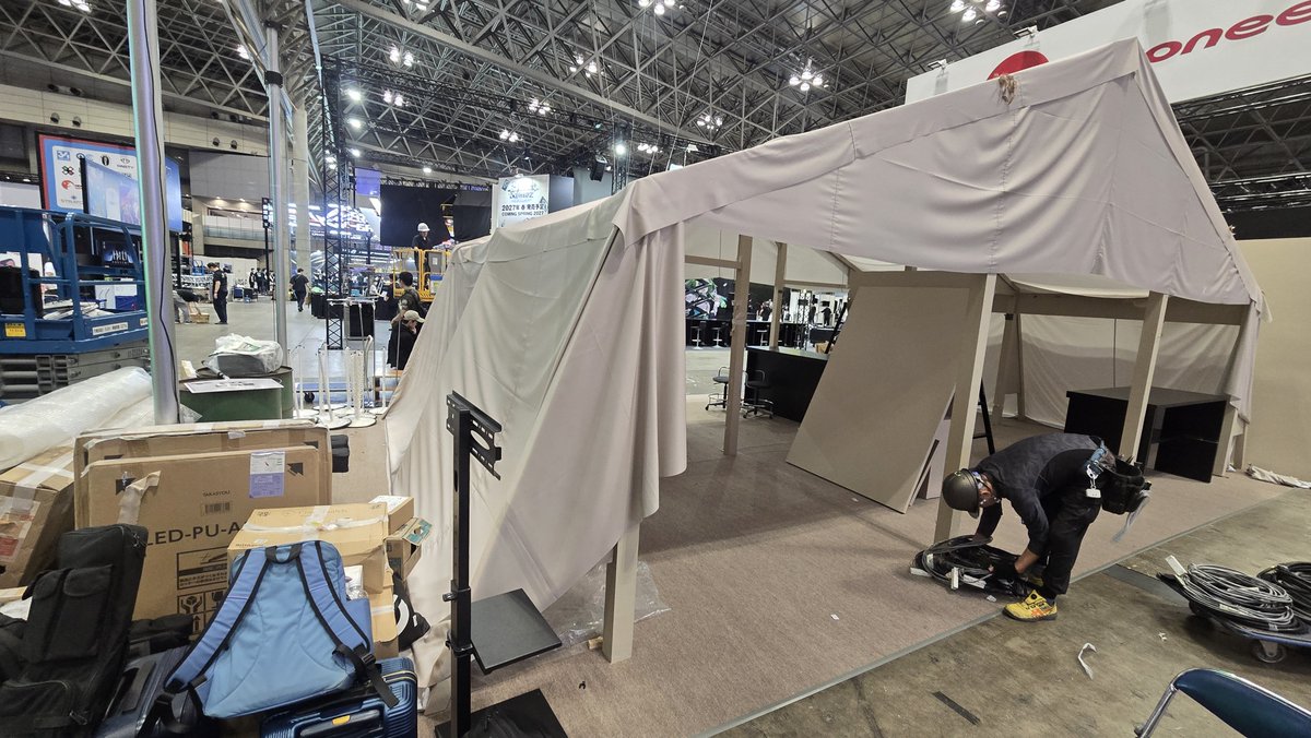 USK_5950X's tweet photo. 昨日はあげる暇無かったですね
撤収完了でございます。各位お疲れ様でした。 https://t.co/l9IL63r0Xj