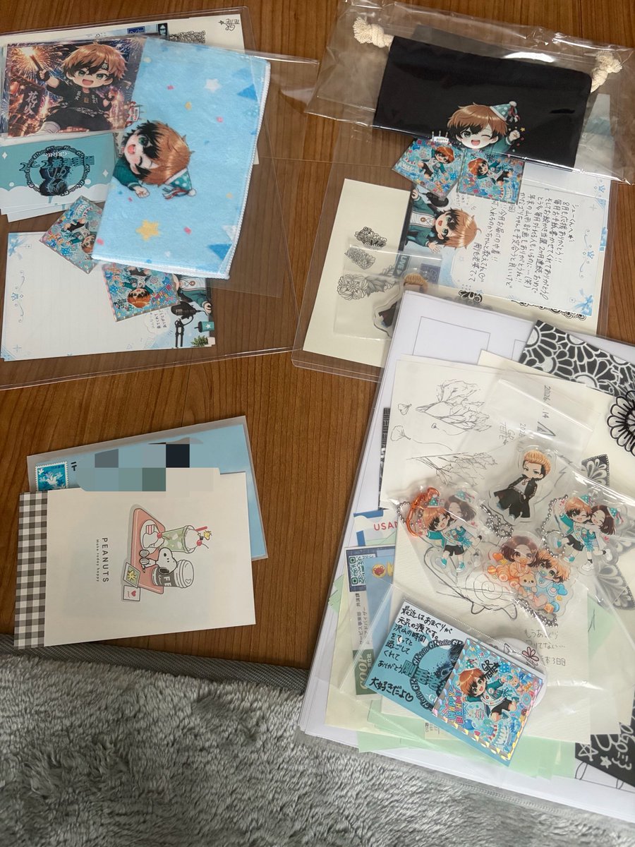tette968's tweet photo. 先月分の特典遅くなったけどやっと準備終わった！！

あまぐりさんの分は...
来月になってしまうので遅延料でサービスしときますね😌️🩵 https://t.co/cJNUoI1lcu