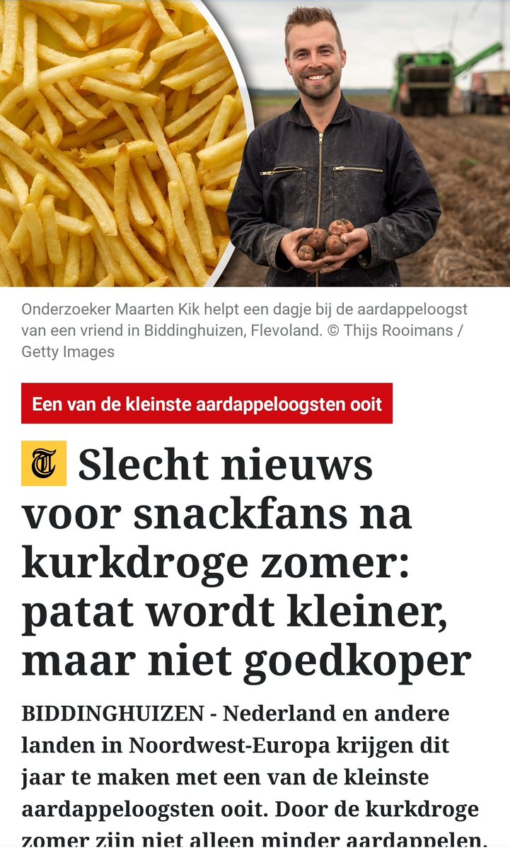 Erik__1972's tweet photo. Wat kan er in 4 maanden toch veel gebeuren hè.. #patat #frite #aardappelen https://t.co/NVu5a6xfb8