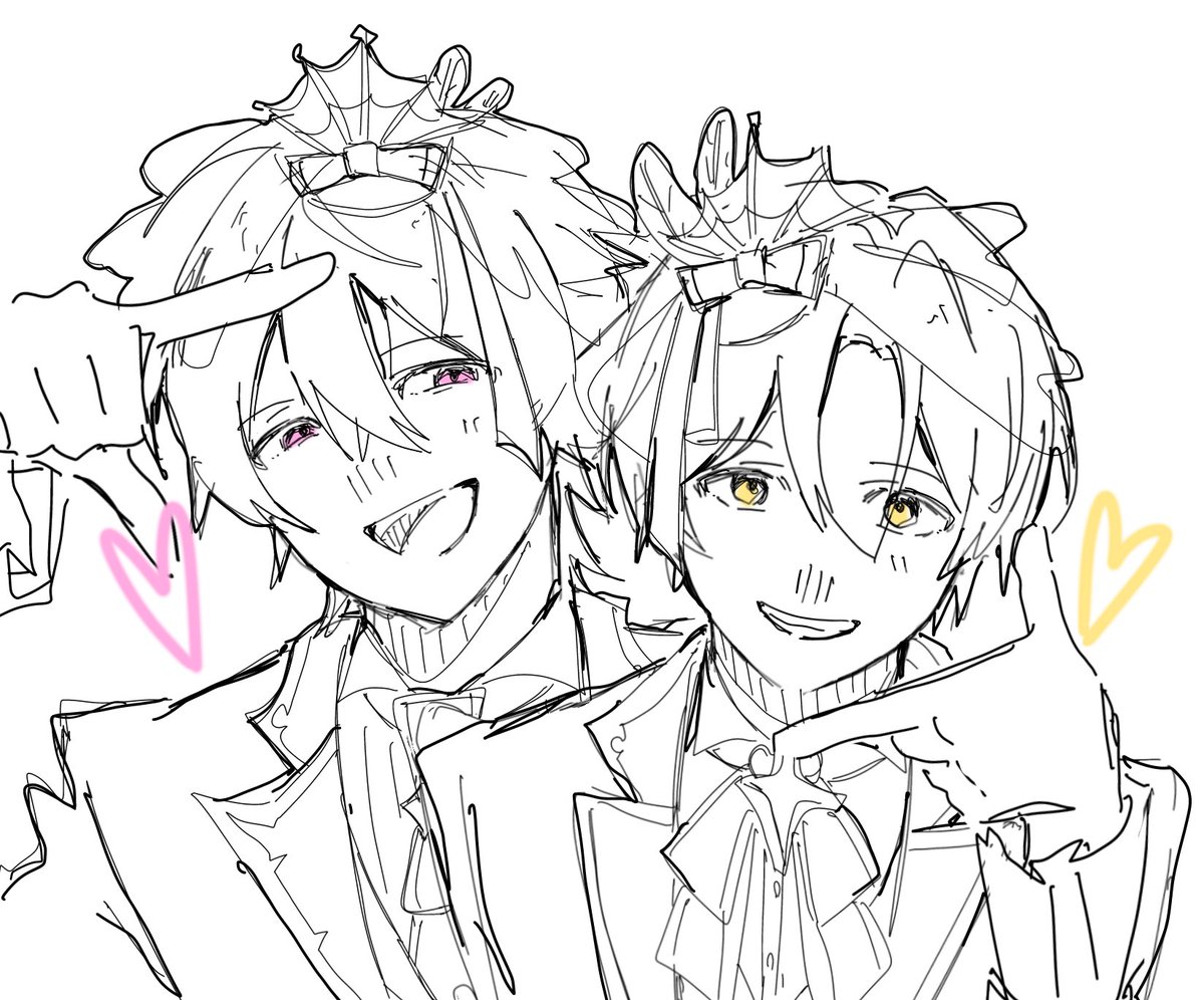 Nara__0225's tweet photo. ハロウィン衣装よすぎるね落書き🩷💛 https://t.co/VaqgP72pWZ