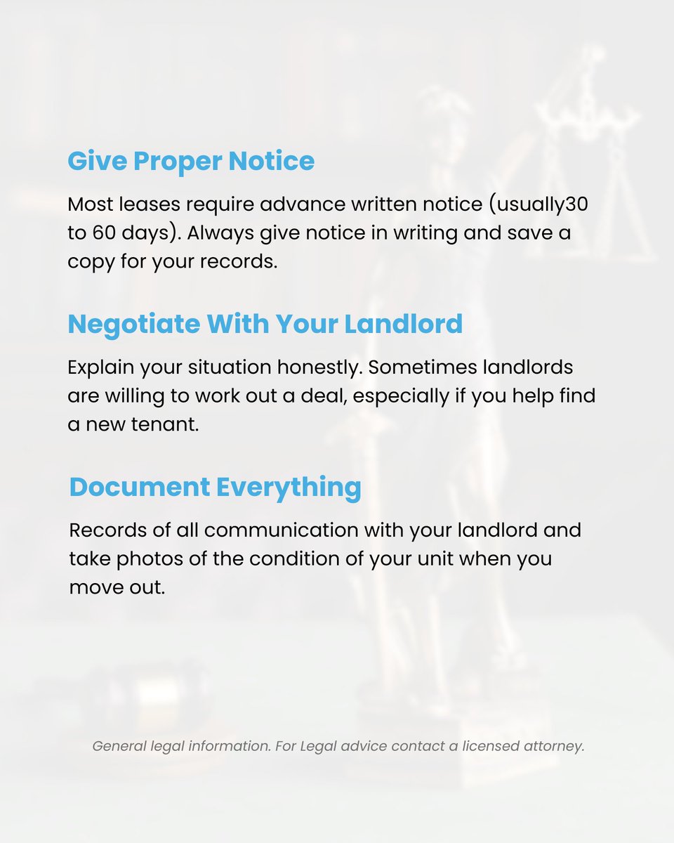 talktovikk's tweet photo. “How can I break my apartment lease early without huge penalties?”

Whether you just got a new job, are dealing with an emergency, or have other reasons, here’s a simple guide to your legal options and rights when breaking rental agreement.

#VikkAI #LegalHelp #LegalClarity #USA https://t.co/zdmAPoAdiE