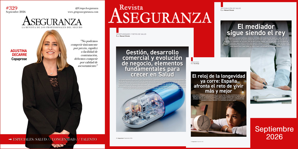 GrupoAseguranza's tweet photo. 📖 Ya está disponible #Aseguranza de #septiembre:
🎙️ #Entrevista de #Portada a Agustina Decarre, presidenta de @Copaprose
🏥 #Salud: retos, oportunidades, futuro y distribución
👵 #Longevidad y #Dependencia
💼 #Talento y #Seguro
👇 https://t.co/TXHewsVRNc https://t.co/WJOZiBxE7r