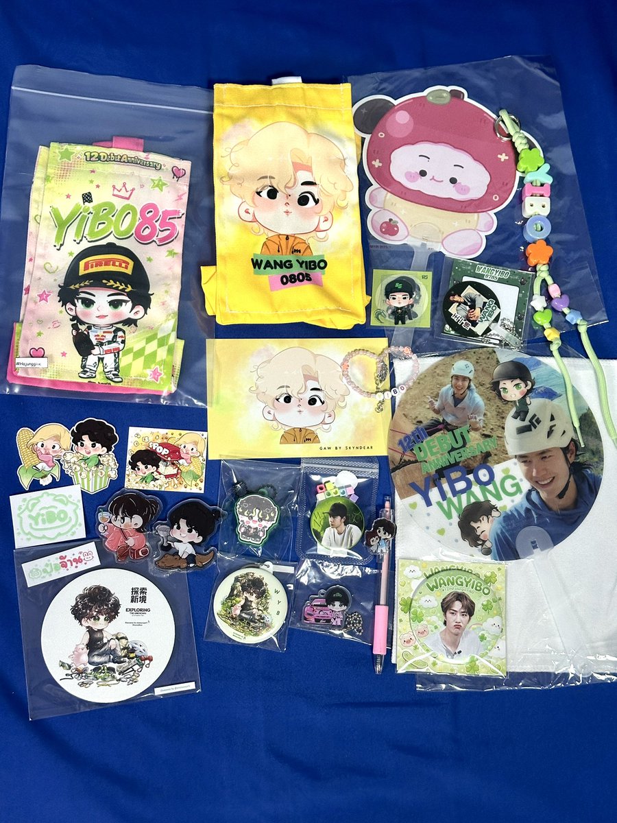 AnchisaC's tweet photo. ขอบคุณ Giveaway ของทุกคนน่ารักมากๆค่ะ🎁🥳🦁🫶🏻🐷💚

#WANGYIBO12thANNIV #12thFallingInYiBo
#หวังอี้ป๋อ #WangYibo #wangyibo王一博 https://t.co/oqY0Pvnv8f