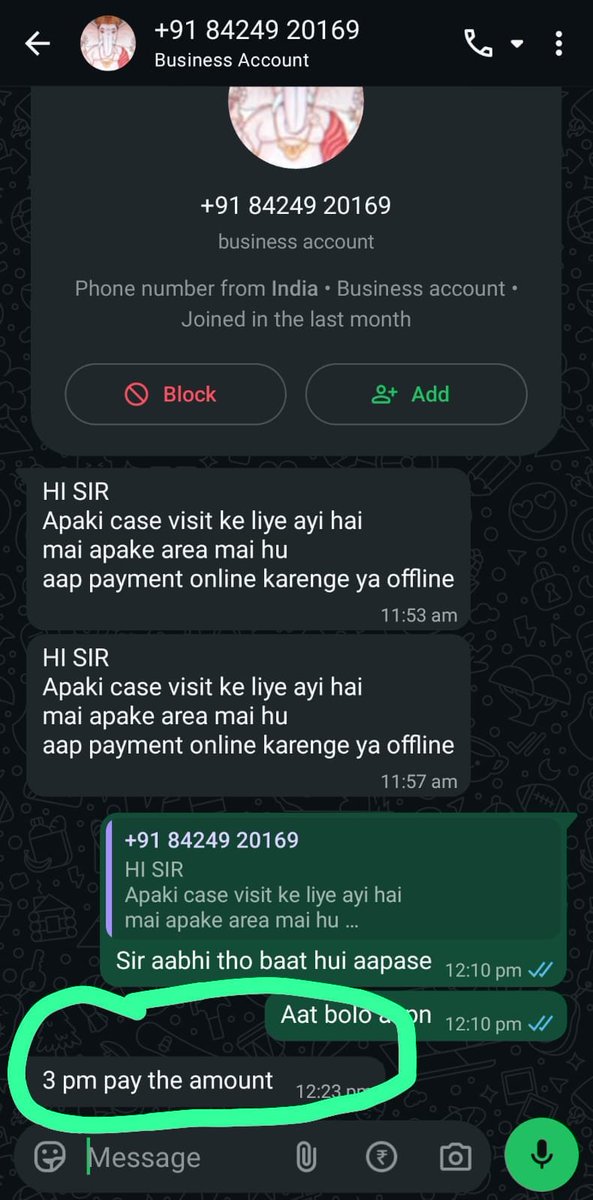 roncool123d's tweet photo. @kaori_saison @RBI your agents are continue harrasing me, my family. They are calling people from my contact list, which is a serious invasion of my privacy and is causing me mental stress. I request you to immediately stop these unethical recovery practices. https://t.co/CO8URil0iv
