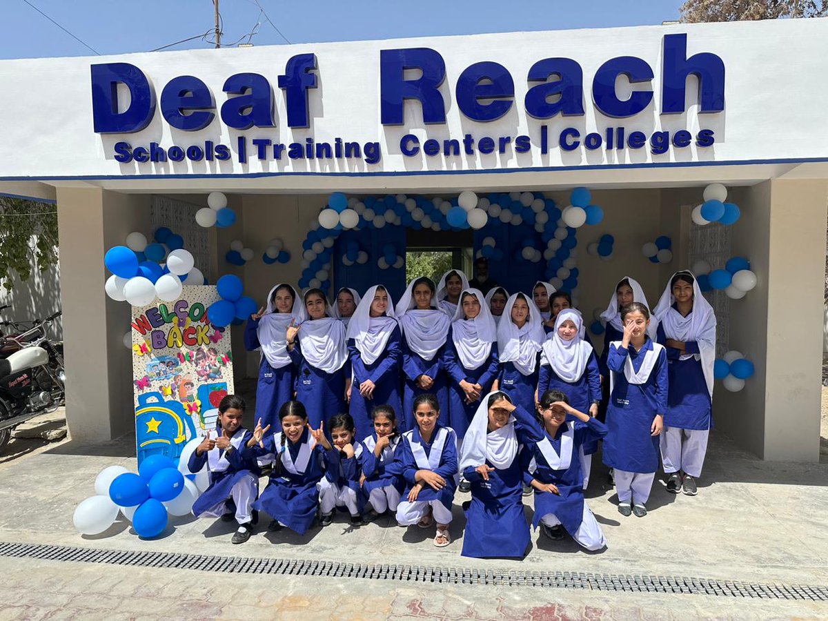 DeafPakistan's tweet photo. Deaf Reach Center of Excellence Opens in Quetta

The inauguration of the Deaf Reach Center of Excellence marks a new chapter for Deaf children and youth in Balochistan, establishing the province’s first specialized Deaf education center.

Established in partnership with the Balochistan Social Welfare Department and the Pakistan Poverty Alleviation Fund (PPAF), the Center will provide education, vocational training, teacher development, and digital learning.

By bringing these resources to Quetta, the Center creates pathways to learning, employment, and greater independence for Deaf children and youth.
