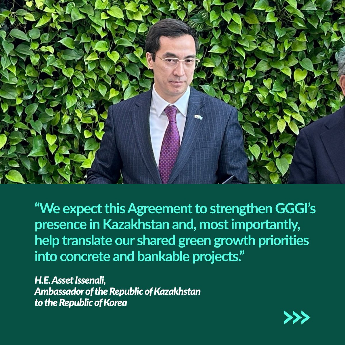 gggi_hq's tweet photo. We signed a Host Country Agreement with #Kazakhstan 🇰🇿, following #Uzbekistan and #Kyrgyzstan, deepening our green growth partnership in #CentralAsia.

Focus: clean #energy, hydrogen, #water, green #finance, cities and #AI .

💚 Read more: https://t.co/NTDmHdypLQ https://t.co/Ocqgu0grtS
