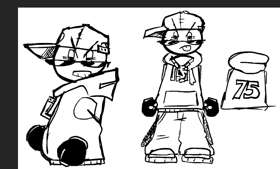 noamabroa's tweet photo. @ProjectYEAH6969 fuck you have some drawins i made of the mod https://t.co/4WBVHOZPly