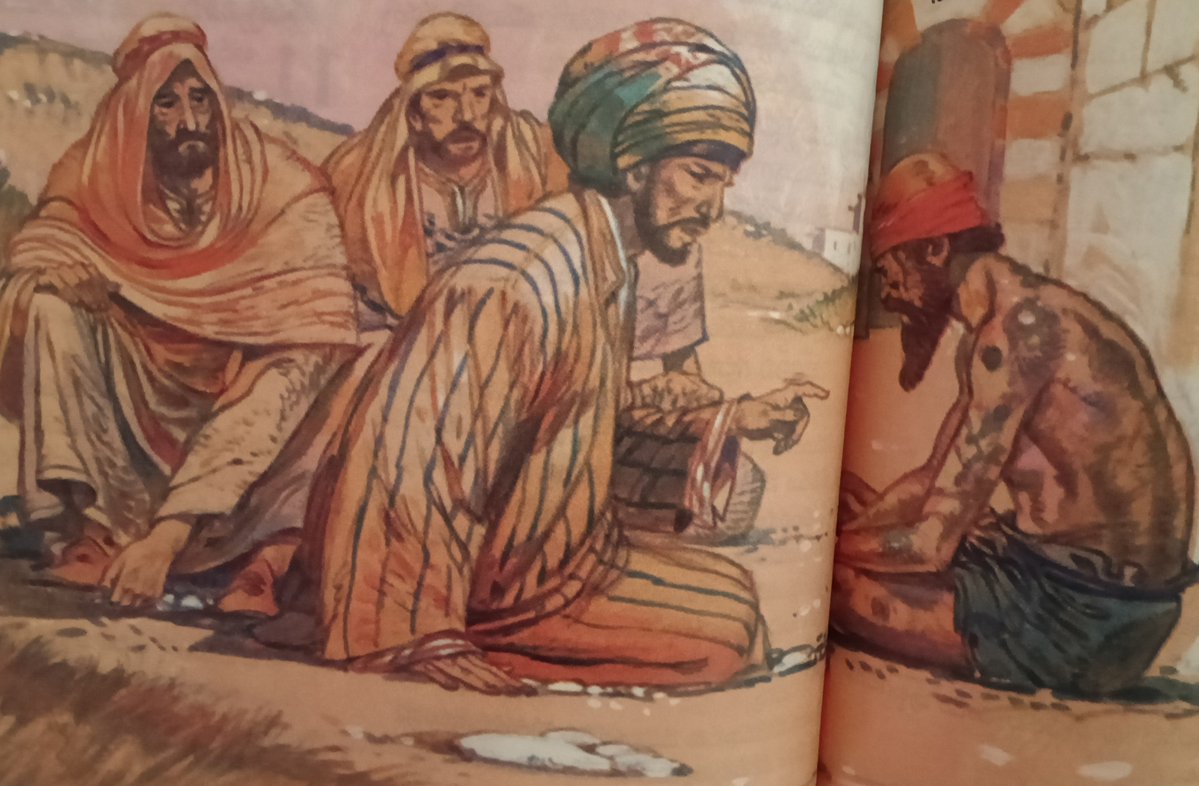 Trust155067's tweet photo. They claimed as Job freinds. 

No. certainly.

Just now i completed all 42 chapters and this evening Psalms.

But that mysterious man Elihu is where my mind is. https://t.co/2aOMoWrATx