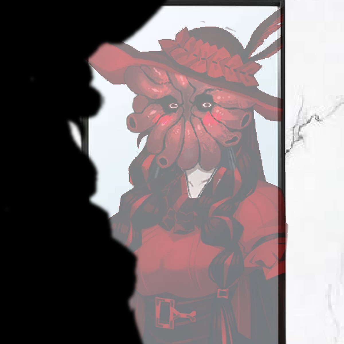 LeRougeSales's tweet photo. huh..
after some good time sewing and just sneaking on them i got a good description of.. what the Voice that likes him looks like

this is embarrassing.
it does not suit me at all 

urghhrgh...
the dress is..
comfortable i guess.

HAARGH WHATEVER ‼️ https://t.co/eJsrYZYmF3
