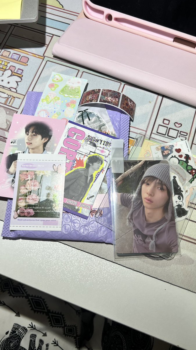 luvjjucarts's tweet photo. ⋆𐙚 happy mail ~~ 🐰💘 #luvjju_mails

yayy! jju gray beanie came homee ^__^  thank you sm for the fast transaction and cute freebies po @jiennkartz ! (ᗒᗣᗕ)՞ #fromjienn 💞💌 https://t.co/4GGsZcEQrM