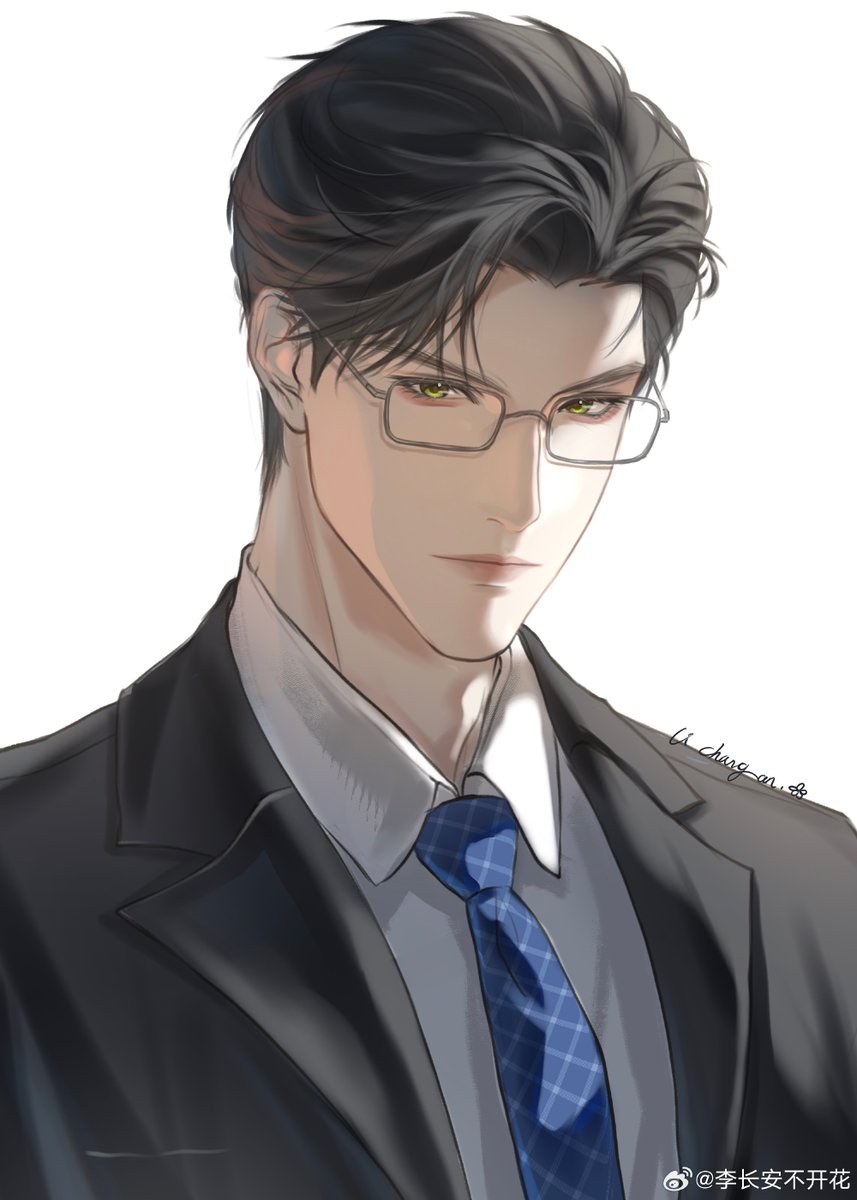 PhuongPhuong_15's tweet photo. Zaddy in glasses and slicked-back hair!

Credit: Weibo 李长安不开花
Repost with permission. 
#Zayne #LoveandDeepspace #黎深 #恋与深空 https://t.co/2EvGlLwz1A