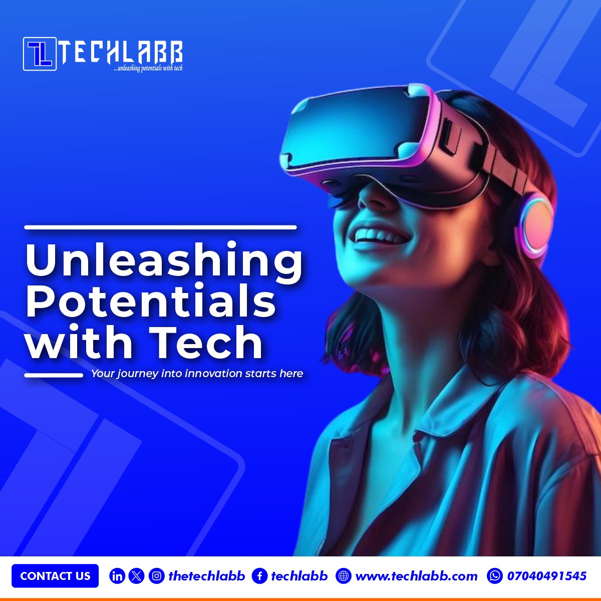 thetechlabb's tweet photo. Big ideas deserve smart tech. 💡 Ready to bring yours to life? Let's talk.
#Techlabb #UnleashingPotentials #SoftwareSolutions #TechInnovation #NigeriaTech https://t.co/zpgDfV7Hzu
