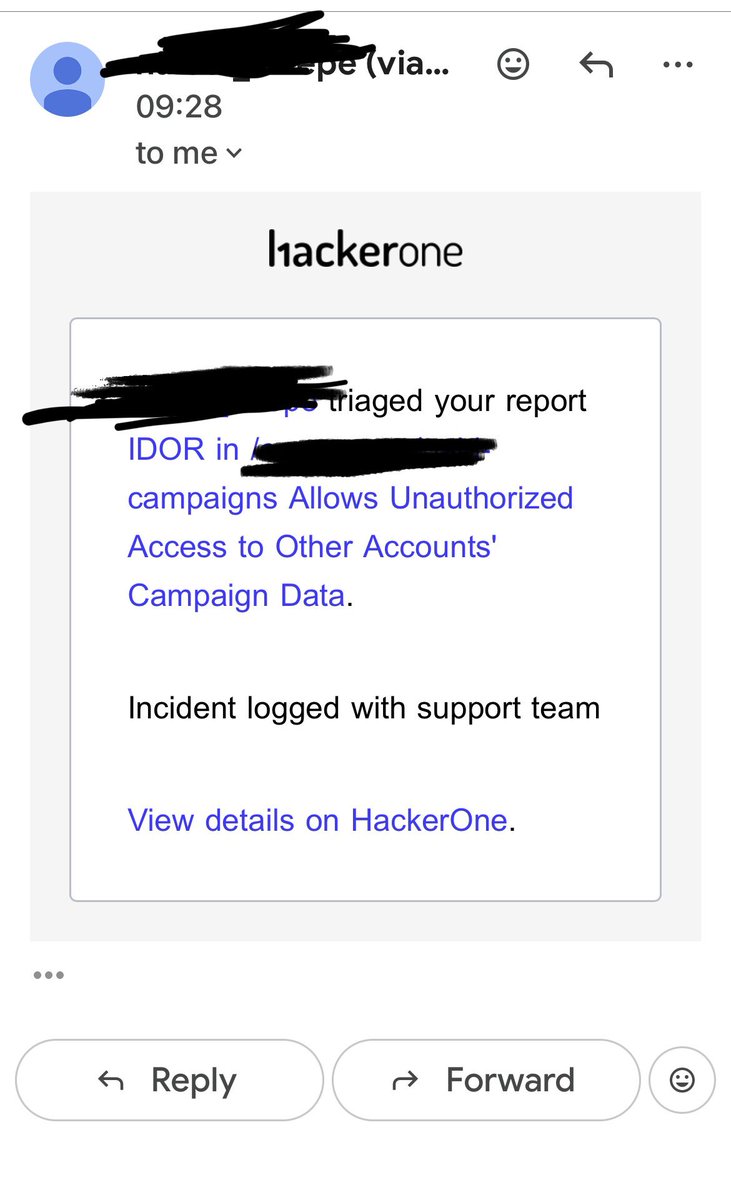 justcacheme999's tweet photo. Another one triaged 💪
#BugBounty #BugBountyTips https://t.co/AKsgZN934Q