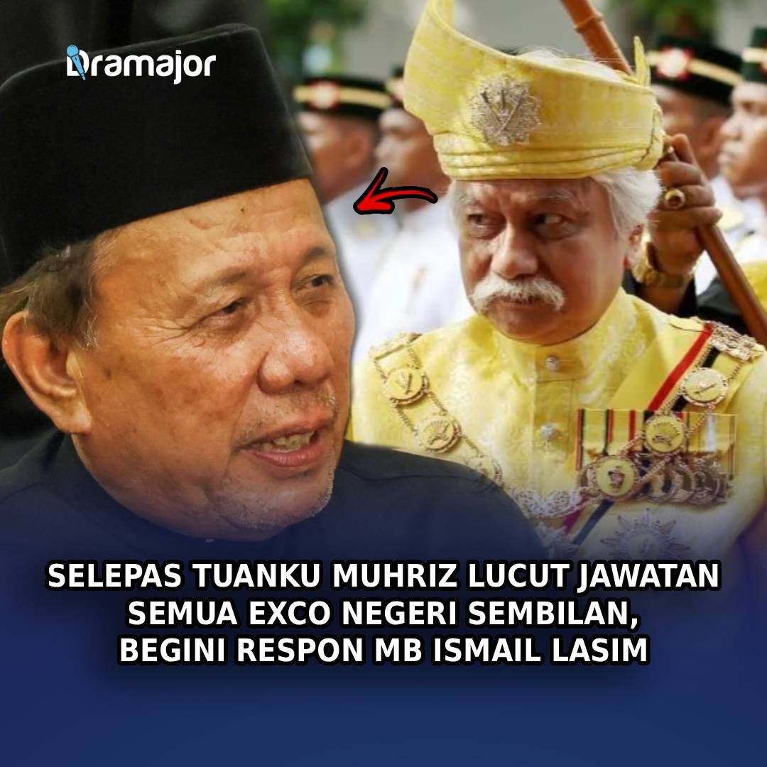 DramaOne3's tweet photo. SELEPAS Tuanku Muhriz Lucut Jawatan Semua EXCO Negeri Sembilan, Begini Respon MB Ismail Lasim https://t.co/NOU1ik455V
#ismaillasim #tuankumuhriz #kerajaannegerisembilan #excoNegeriSembilan #UMNOMalaysia #BarisanNasional https://t.co/xn6d00aZ5p