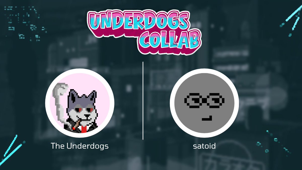 TheUnderdogsHK's tweet photo. 《 Underdogs Collab 》

Big thanks to @satoid888 for collaborating with The Underdogs!

888 hand-drawn 24×24 pixel beings, born from the $SATO community and preserved fully onchain.

No team allocation. No forced utility. Just art, culture and community.

Same roots. Different faces.
∞ @satoid888
