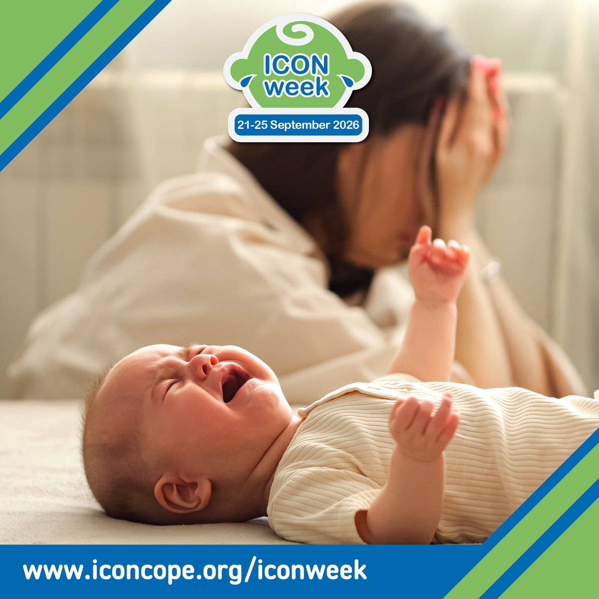 AEWolverhampton's tweet photo. Itโs ICON Week (21โ25 Sept)
AEW supports this national campaign helping parents and carers cope safely with infant crying. Remember: crying is normal, comfort can help, itโs OK to step away, and never shake a baby. #ICONWeek2026 #NeverShakeABaby https://t.co/5DwmKBbdBR