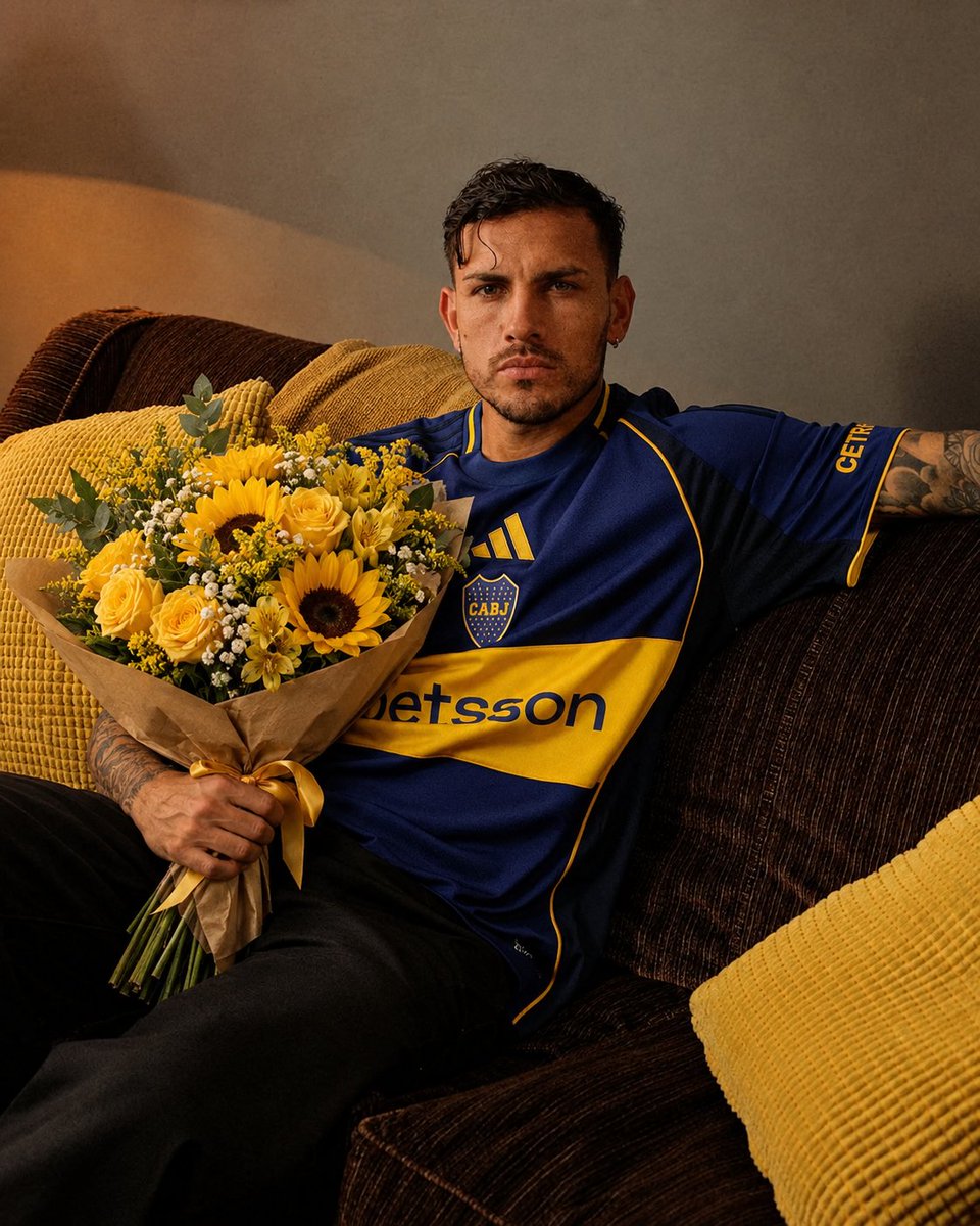 paredesfile's tweet photo. Feliz día de la primavera les desea el capitán de Boca!!! 💙💛💙💐 https://t.co/bAUSWLClnl