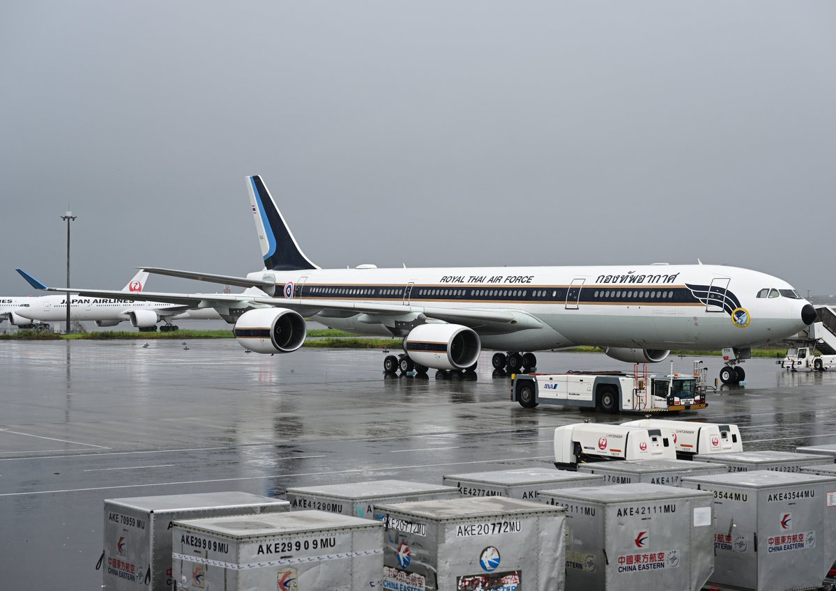 r32tt32's tweet photo. 2026.9.21 RJTT
A340がいるらしいと聞いたので🙄 https://t.co/SjhKkyFbKK