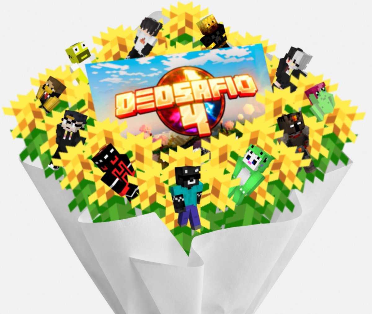 LuniiSpr's tweet photo. las flores amarillas para los que nos quedamos viendo al team mafia en dedsafio este 21 https://t.co/4px2YDUilJ