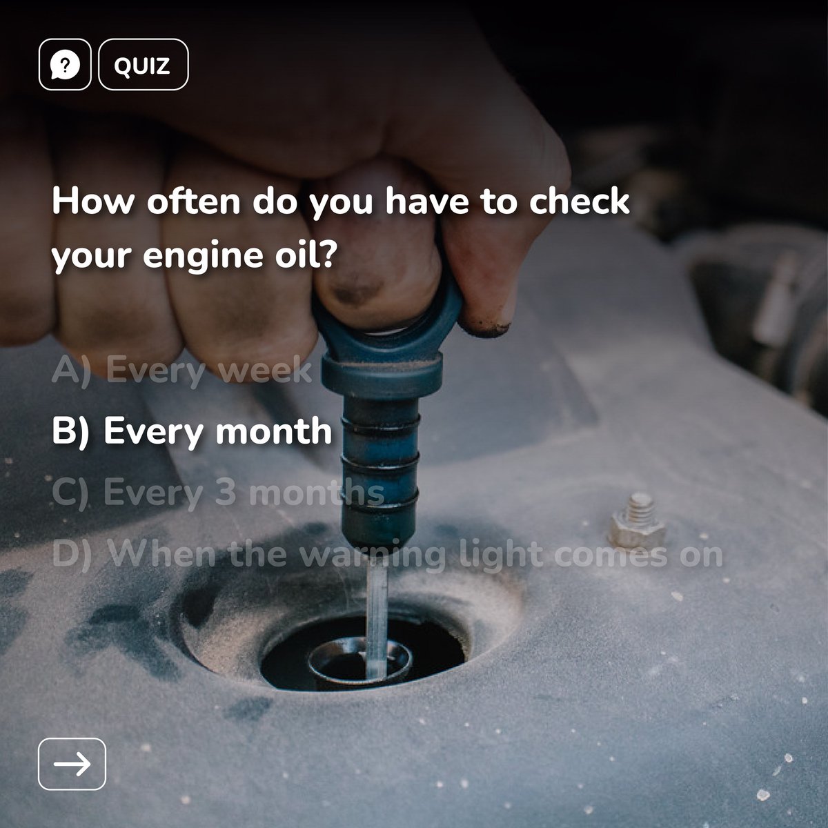 PeterMullaj7's tweet photo. A simple check keeps your oil at the right level and in good condition, protecting your engine from cold starts, heat, and wear. https://t.co/KUeZGKm4Gp