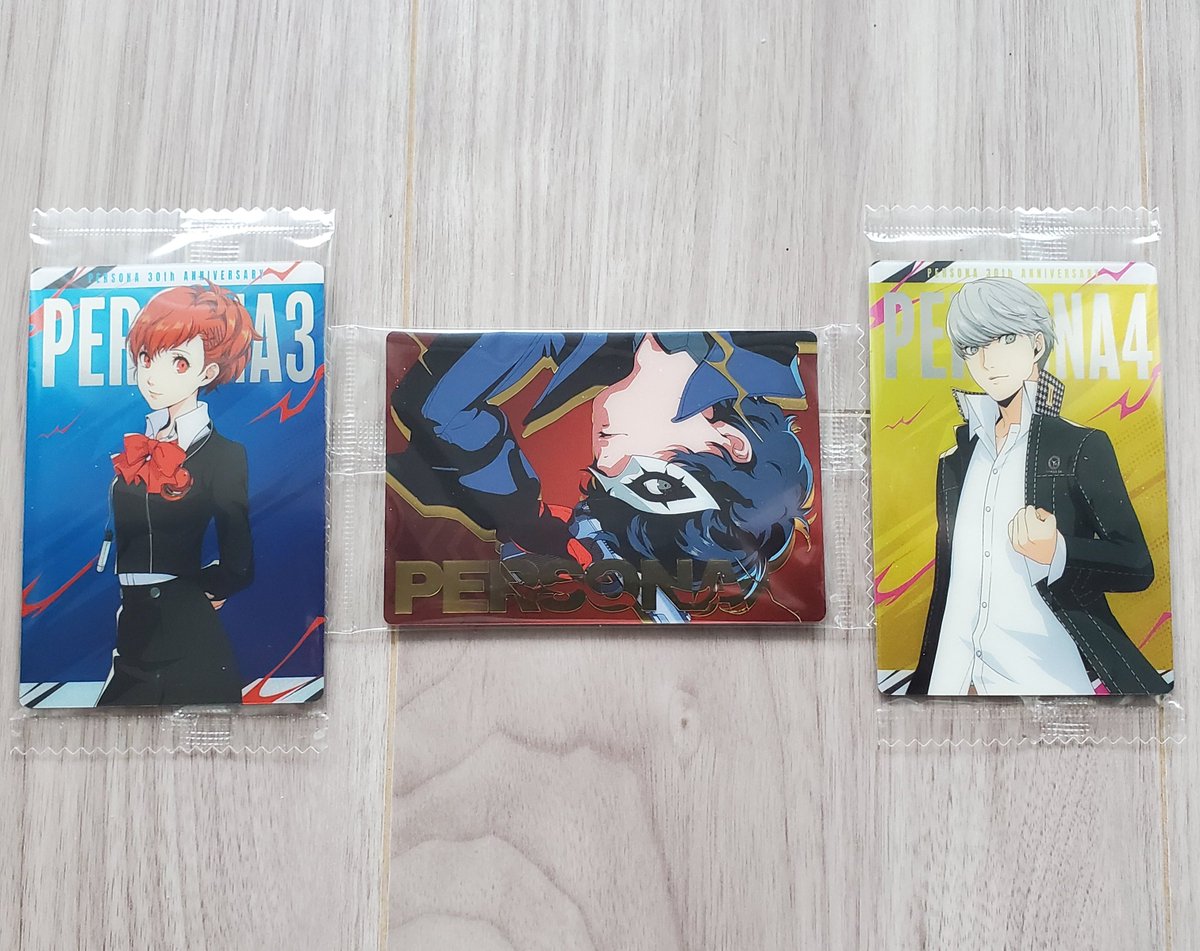 rizrib_615's tweet photo. 3ペルだけ買ってみたら、
一つはSPカードやし、めちゃ良かった(　˙▿˙　)✨

 #P30ANNIVERSARY  #PERSONA30TH https://t.co/Kc8c2uuKNX