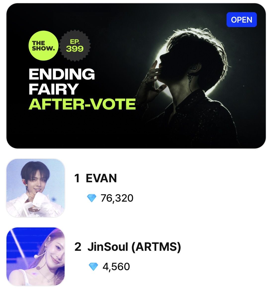 EvanVoting's tweet photo. ‼️10 MINS LEFT BEFORE THESE TWO POLLS END, HOT STAGE CATEGORY IS NOT SAFE, KEEP DROPPING‼️ https://t.co/liY9BcraqY