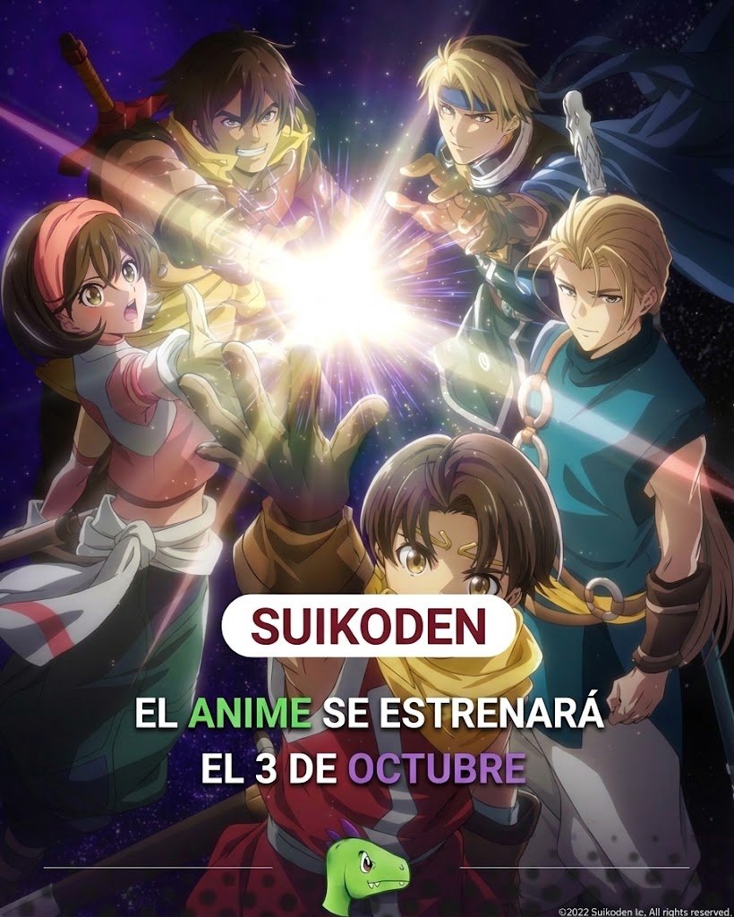 FreakEliteX's tweet photo. ¡Suikoden: The Anime ya tiene fecha de estreno! ⚔️🔥

📺 El anime se estrenará el 3 de octubre y adapta la popular saga de Konami.

🎬 La serie llevará al anime la historia de Suikoden II.

#Suikoden #Anime #Konami https://t.co/9x4oRjydTx