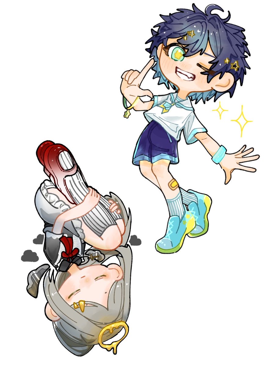 yuzimi_y's tweet photo. 便乗🫪
色んな界隈のファンアートとかオリキャラとか描いてます
#シルバーウィーク中はフォロワーが増えるらしい https://t.co/c0y2HYPsjk
