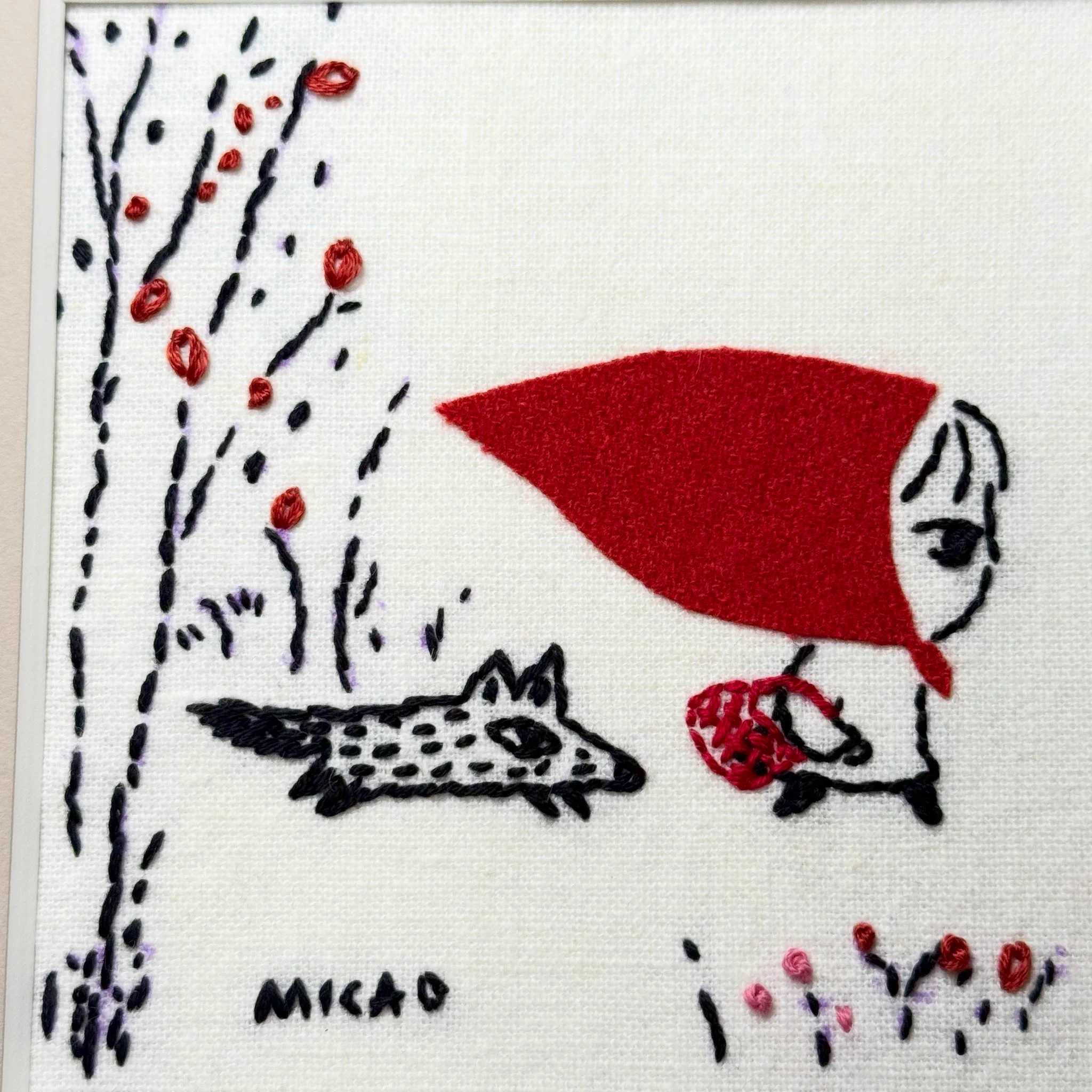 ミカオ　MICAO 「ミシン妖精」版画　絵画 MICAO (ミカオ) on X: 