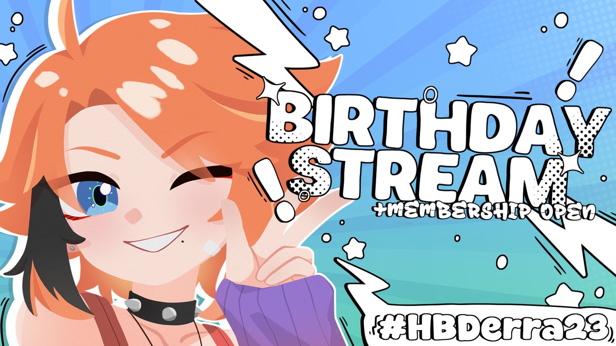shinderra's tweet photo. IT'S MY BIRTHDAYY!! Hooreee bos shinting ulang tahun🥳
Nanti sekalian open membership sama ada pengumuman lainnya yahh, see u on my bday stream!🧡🧡

⏰19:00 WIB
🔗https://t.co/gMCovzTRrJ
#HBDerra23 #Shinetron https://t.co/7EJGNKH41m