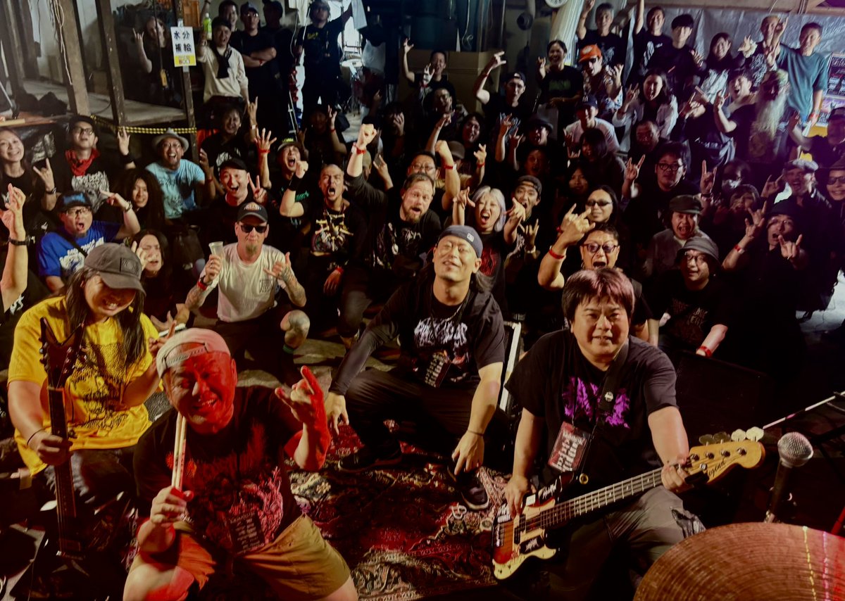 MI_Slamming's tweet photo. Thank you so much Yasugi, Shimane!!!
 #Soydeathfest https://t.co/ykbkByuErw