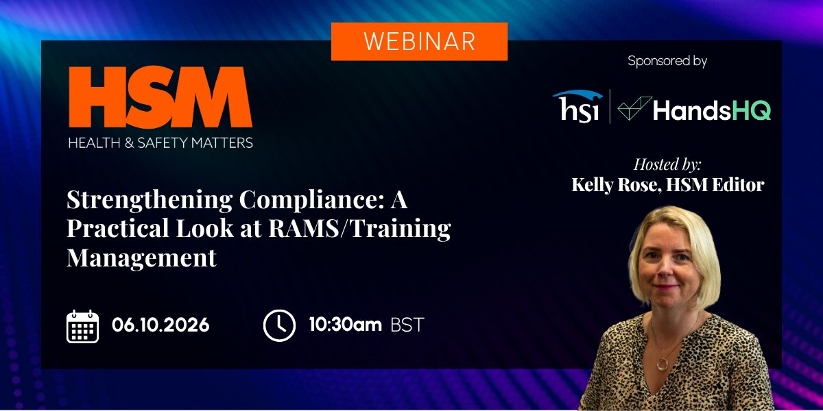 HSMmagazine's tweet photo. Are your RAMS and training records audit ready?

Join our upcoming webinar to learn how better RAMS and training management can improve compliance across projects.

📩 Register 👉
https://t.co/TbO5g7PPmi https://t.co/qT5By4ZaKH