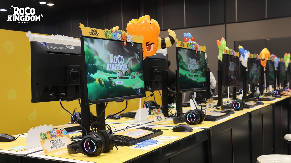 RocoKingdomJP's tweet photo. 📸『Roco Kingdom』オフライン試遊会 現場レポート　①

会場では、ご参加いただいた皆さんの熱気をたっぷり感じることができました！🔥
ダッキージも大喜びで、とっても嬉しそうでした！✨

#クワックテスト #RocoKingdom #ロコキングダム #ロコキン https://t.co/SJ3N5Jocg9