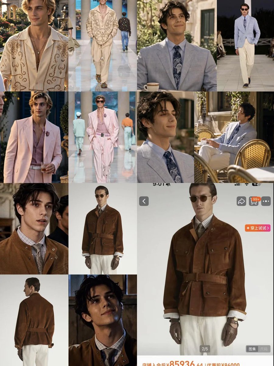 seikaaau's tweet photo. this is what happens when creators actually care about their work. they pay attention to even the smallest details

i also realized that many of arian's outfits seem to be from italian brands. i'm gonna try to find them coz that's such a nice detail for a sicilian mafia character https://t.co/0jg9qpIxtB