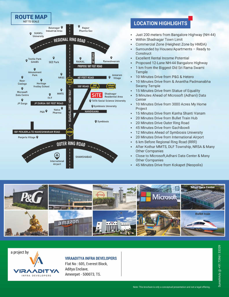 ChariRealty's tweet photo. Viraaditya Heights (Shadnagar)
Rajeshwar Chari 070328 32581
#ViraadityaInfraDevelopers #viraadityaheights #shadnagar #PlotInvestment #heights #viraadityainfra #viraadityadevelopers #viraadityagroup #shamshabadbullettrain #charirealtygroup #7032832581 https://t.co/BQGijNJ7Zf