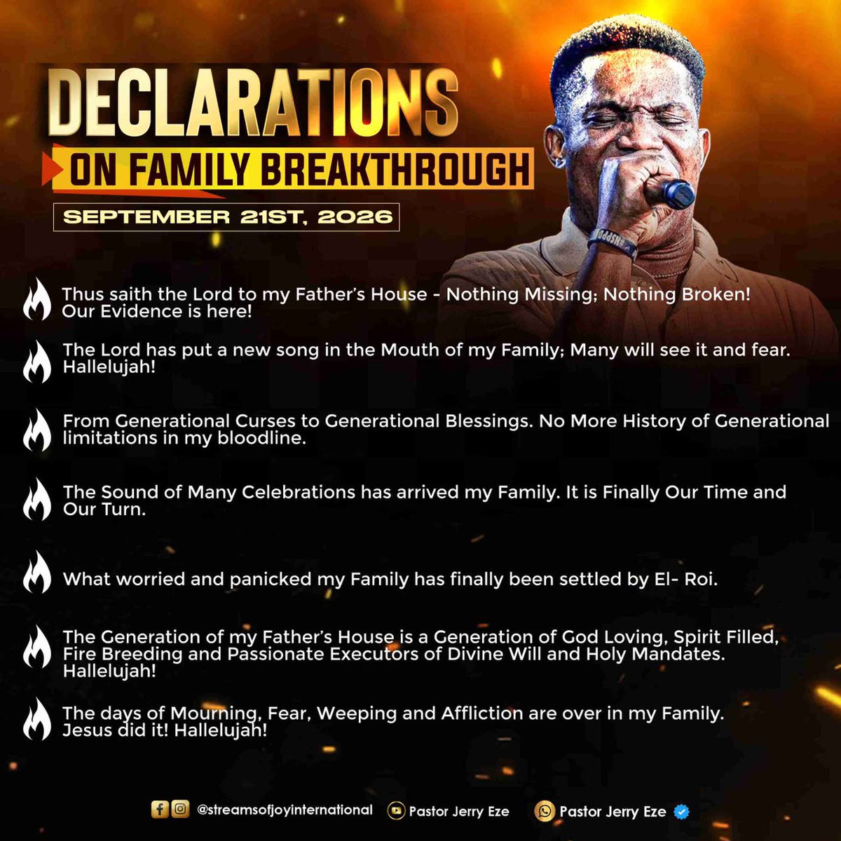 Ta1wo1's tweet photo. 𝗡𝗦𝗣𝗣𝗗 𝗗𝗔𝗜𝗟𝗬 𝗔𝗟𝗘𝗥𝗧_𝟮𝟭-𝟬𝟵-𝟮𝟬𝟮𝟲_
MY FAMILY HAS BEEN REMEMBERED!
WHAT GOD CANNOT DO DOES NOT EXIST!!

#NSPPD #7AMFIREPRAYERS

Pray Here👇
https://t.co/V0ykqqjvPD

Pray, Watch the testimonies &amp; Share🙏

Subscribe @
https://t.co/NroeVpSLhH
 
#FamilyBreakthrough https://t.co/gTHQSD4Ahx