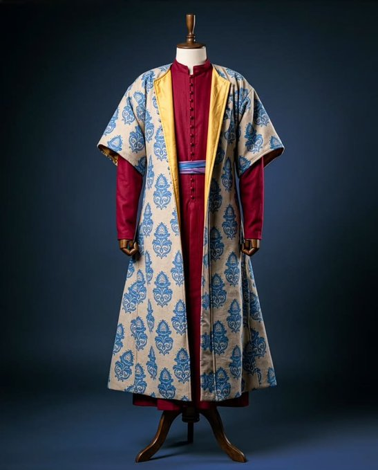 IslamicSH_'s tweet photo. An Ottoman court kaftan, worn by sultans, princes, and the imperial elite. https://t.co/upCyCOzy3o