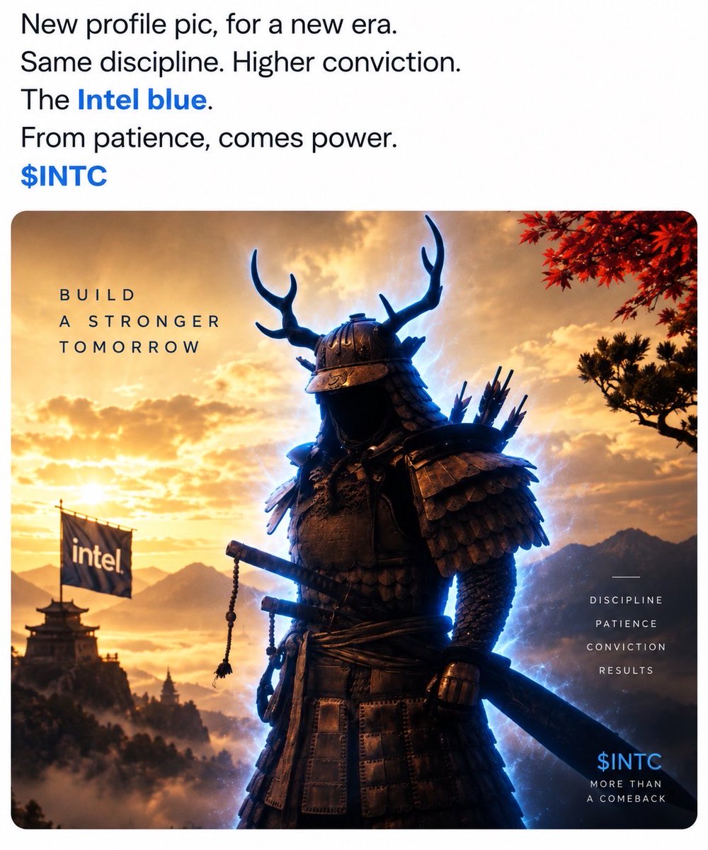 clasva1's tweet photo. $INTC long live Intel https://t.co/ygFxdTJT7Q