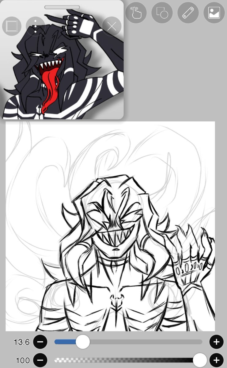 tf_fnf02's tweet photo. [×] — I seem to be veering off in the wrong direction...

#WIP #agoti #fnfagoti #fnfentity #FridayNigthFunkin #Marvel #Spiderman #Venom #spiderverse #AGOTI_IntoTheWeb https://t.co/k3LU5xvBAV