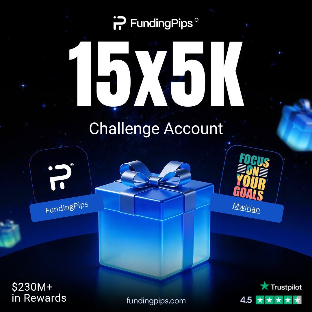 GJ_Trade's tweet photo. Giveaway 

1- Follow @fundingpips @ronna256 @Khldfx @tradin and @GJ_trade
2- Like and retweet 
3- Join my discord here https://t.co/aN8KejFBTT
4- Code RONNA for 20% OFF 
5- Turn my notifications 🔔 on

Good luck! ❤️✌🏿 https://t.co/nyyX5ghty6