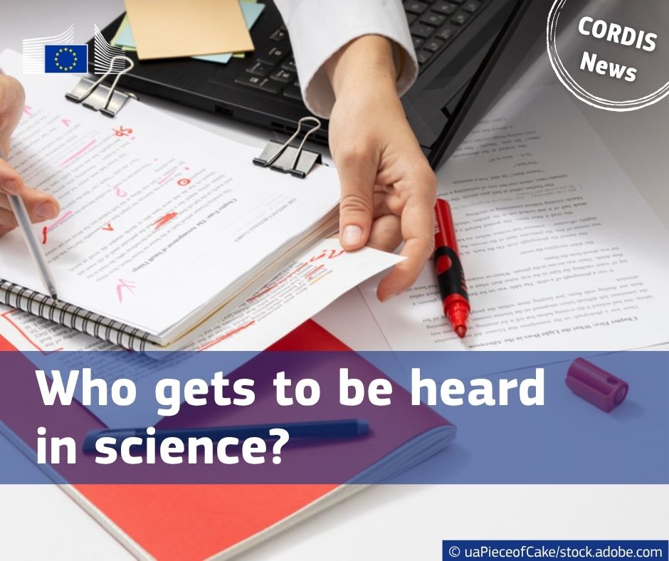 CORDIS News: Who gets to be heard in science?