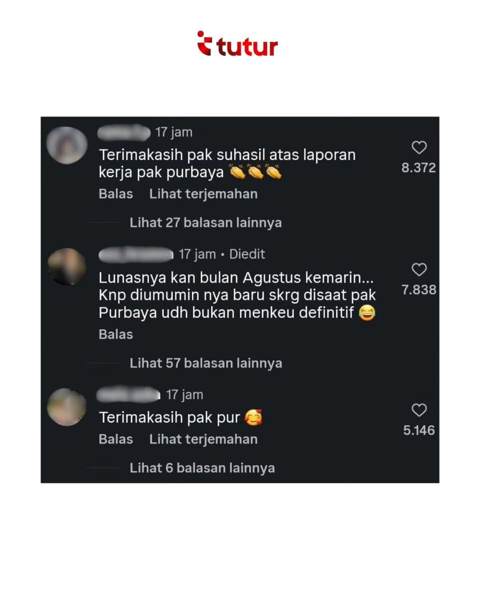 NenkMonica's tweet photo. Menteri Keuangan Suahasil melaporkan hasil kerja Purbaya?, netizen sudah pada pintar mana yg kerja mana yg numpang kerja.

Utang Rp640 Triliun lunas itu prestasi negara. Tapi netizen tahu betul siapa yg pontang-panting di dapur, dan siapa yg hanya menghidangkan di meja makan. https://t.co/u38XwMqn8r